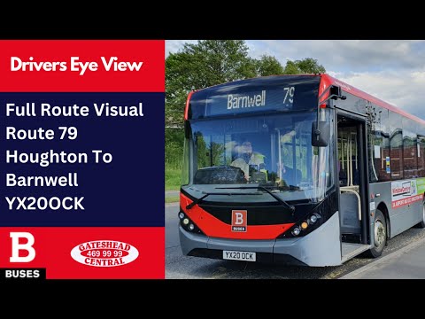 REDONE SERIES: FULL ROUTE VISUAL | Nexus Bus Route 79 - Houghton to Barnwell + Return | YX20OCK