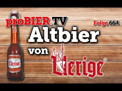 Altbier von Uerige | proBIER.TV - Craft Beer Review #664 [4K]