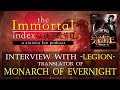 -Legion- Interview, Translator of Monarch of Evernight on Wuxiaworld!