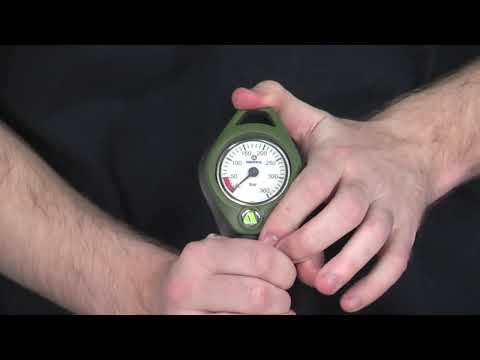 Apeks Contents Gauge and Hose - www.simplyscuba.com
