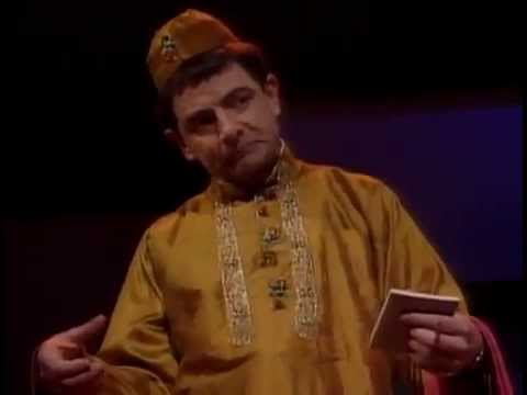 Rowan Atkinson-indian restaurant live