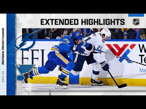 Tampa Bay Lightning vs. St. Louis Blues Jan 14, 2023 HIGHLIGHTS