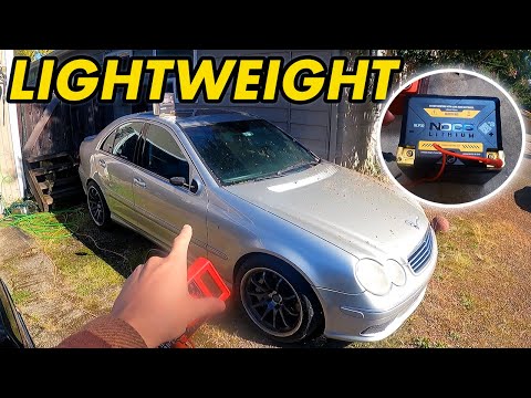C55 AMG gets a NEW Light Weight Battery - Will it work? - NOCO NLP30