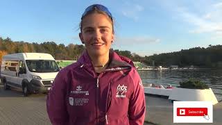 Kinga Kusiowska dotknęła srebrnego nieba! W tym roku wioślarka AZS Szczecin była druga na MME i MMŚ!