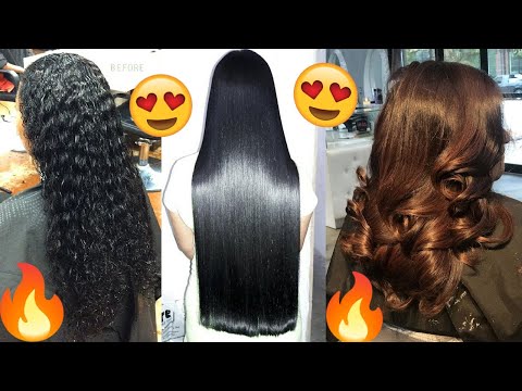 🔥 💜New Amazing Silk Press On Natural Hair...