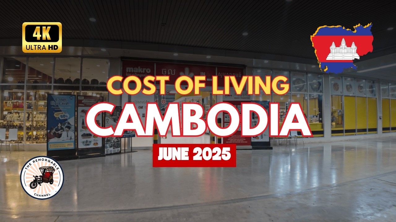 Cost of Living in Cambodia 2025  – Real Grocery Prices at Makro Siem Reap!
