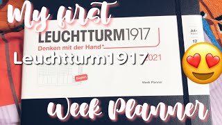 My first Week Planner of LEUCHTTURM1917 ❤️| J U L I E