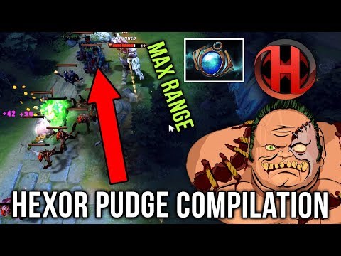 Hexor Back at Pudge Again Road to TOP-100 - EPIC Pudge Compilation Dota 2