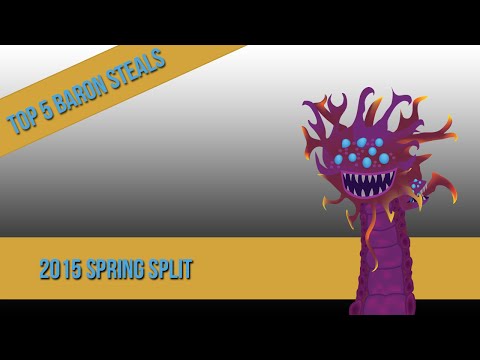 Top 5 Baron Steals LCS Spring Split 2015