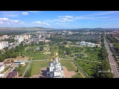 Абакан с высоты птичьего полёта 2016 (Аэ