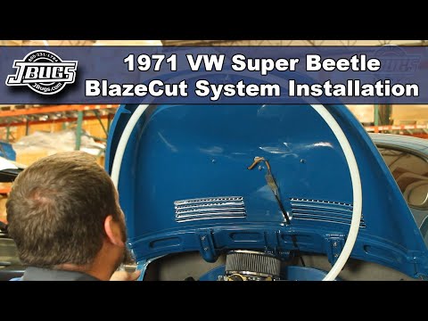 JBugs - 1971 VW Super Beetle - BlazeCut System Installation