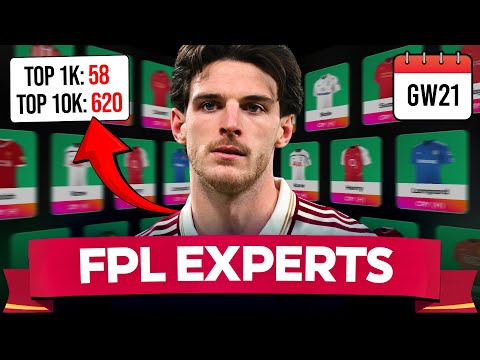 FPL GW21 EXPERTS TEAM 💥 WILDCARD TEAM! 🌍 GAMEWEEK 21