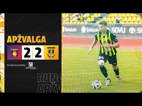 TOPsport A lyga (18 turas): DFK „Dainava“ 2:2 FA „Šiauliai“ (Rungtynių apžvalga)