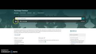 Using the RVCC online library