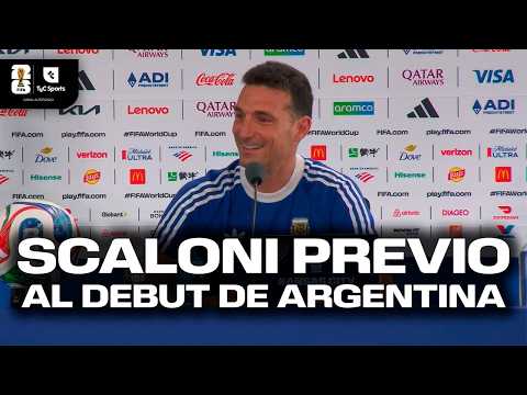 Video: HABLÓ SCALONI EN LA PREVIA AL DEBUT DE LA SELECCIÓN ARGENTINA