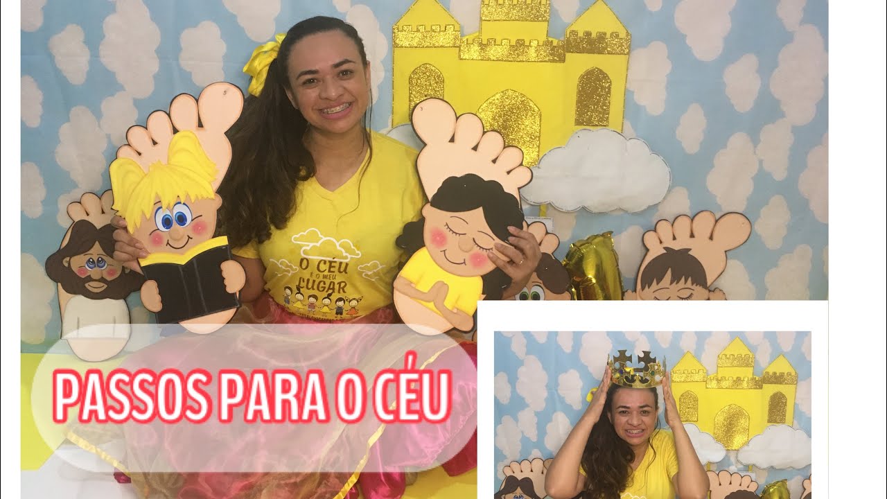 PASSOS PARA O CÉU - Tia Paulinha