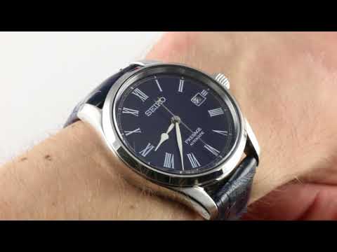 Seiko Presage Blue Enamel Limited Edition SPB069 Luxury Watch Review