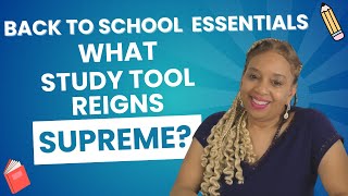 Back To School Essentials: WHAT Study Tool Reigns Supreme