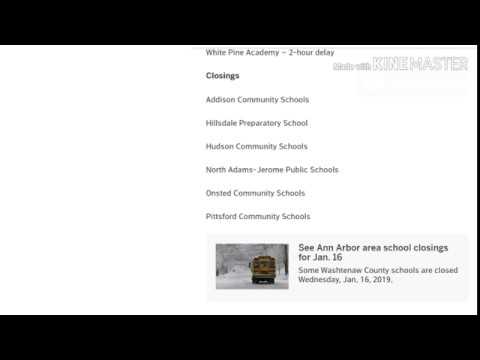 School Closing Jackson Mi