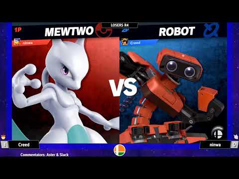 Ninwa (Mewtwo) vs Creed (Bowser/ROB) - VS x Smash India