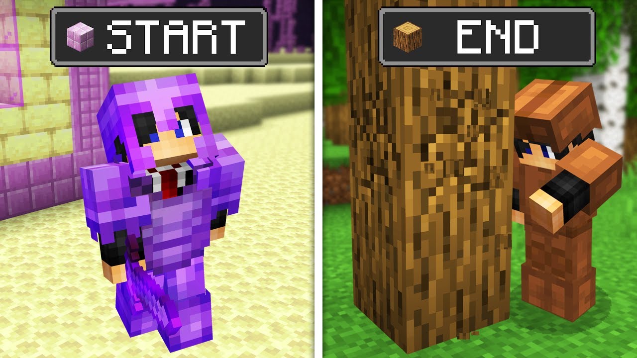 Minecraft, But you beat it Backwards...