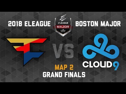 Cloud9 vs FaZe - GRANDFINALS Map 2 de_overpass (BO3) - CS:GO ELEAGUE Major Boston 2018