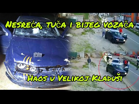 Velika Kladuša: Skrivili nesreću, dobili batine pa pokušali pregaziti ljude