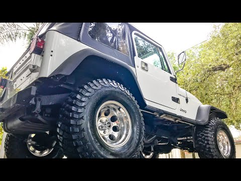 What Size Lift To Run 35’s Jeep YJ