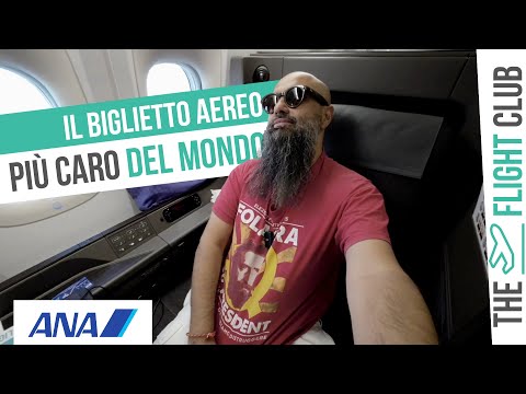 Questo è il biglietto aereo più caro del mondo, ti porto a bordo di The Suite la First Class di ANA