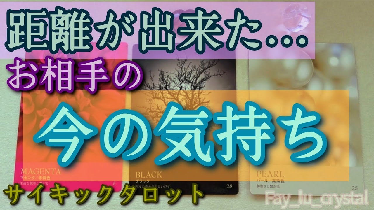 【辛口】距離が出来た関係❄️お相手の今の気持ち🔮リクエストリーディン🪬