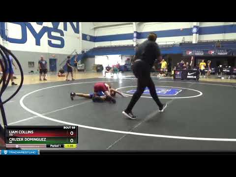 38 Lbs 1st Place Match - Liam Collins, MN Vs Cruzer Dominguez, NE 54ee