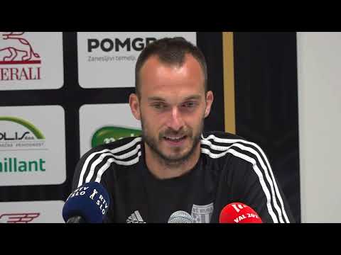 Damir Čontala in Žiga Kous po porazu s St. Patrick's Athletic