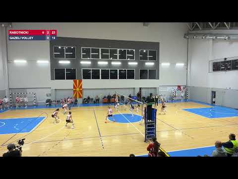 Rabotnicki vs Gazeli Volley