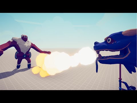 DRAGON vs EVERY UNIT - Totally Accurate Battle Simulator TABS