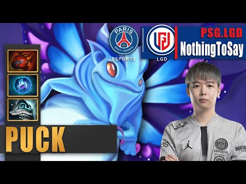 Puck Mid | PSG.LGD.NothingToSay | A 60 MIN EXHAUSTED BATTLE AMONG THE PRO | 7.33c Gameplay Highlight