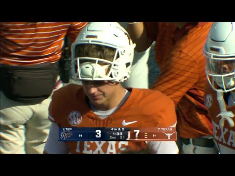 Texas offense BOOED after Arch Manning's incomplete pass | ESPN College Football