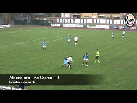 MEZZOLARA vs AC CREMA 1-1 (2/12/2018) - La sintesi della partita