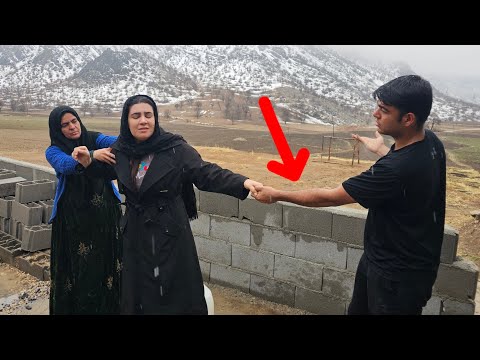 A snowy winter in the nomadic mountains with Maryam and her hardworking family