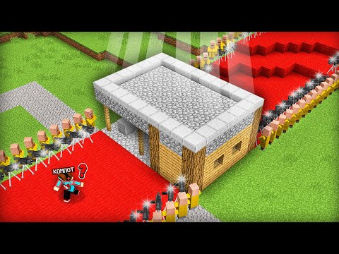 МОЙ ДОМ СТАЛ САМЫМ ПОПУЛЯРНЫМ В МАЙНКРАФТ | Компот Minecraft