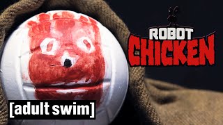 Robot Chicken | Cast Away Reboot | Adult Swim UK 🇬🇧