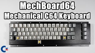 MechBoard64 drop-in replacement mechanical keyboard for Commodore 64 | #C64 | #mechanicalkeyboard