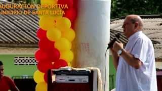 preview picture of video 'Inauguración Deportiva Santa Lucía 28/10/2013'