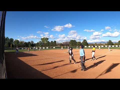 Sydney Groves - THIRD BASE - CAUGHT FOUL BALL