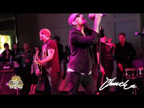 Church and Chester Bennington at Camp Freddy - 