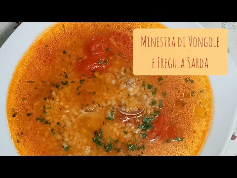 Clam Soup with Sardinian Fregula