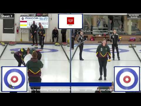 Jared Jenkins vs. Evan van Amsterdam - Draw 7 - Curling Alberta Mixed Provincial Championship