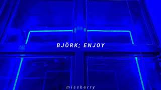 björk; enjoy (sub. español / lyrics)