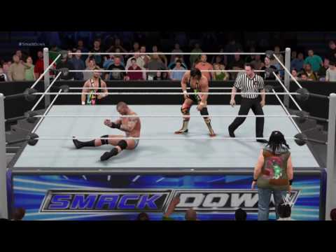 WWE 2K17 PS4 Chad Gable vs Randy Orton (See description)