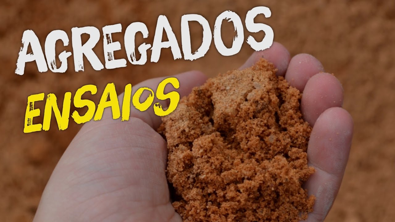 AULA 03 - AGREGADOS  (ENSAIOS) # Materiais de Construção - CURSO COMPLETO NA DESCRIÇÃO