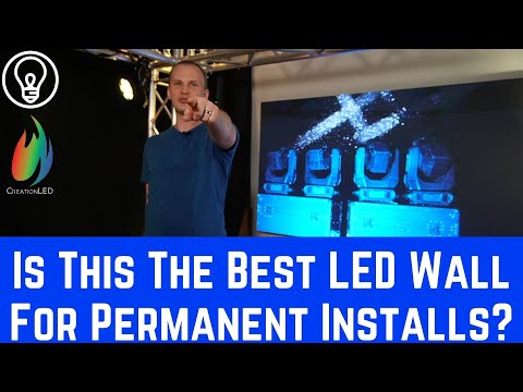 Is this the Best LED Wall for Permanent Installs? The CreationLED Video Wall